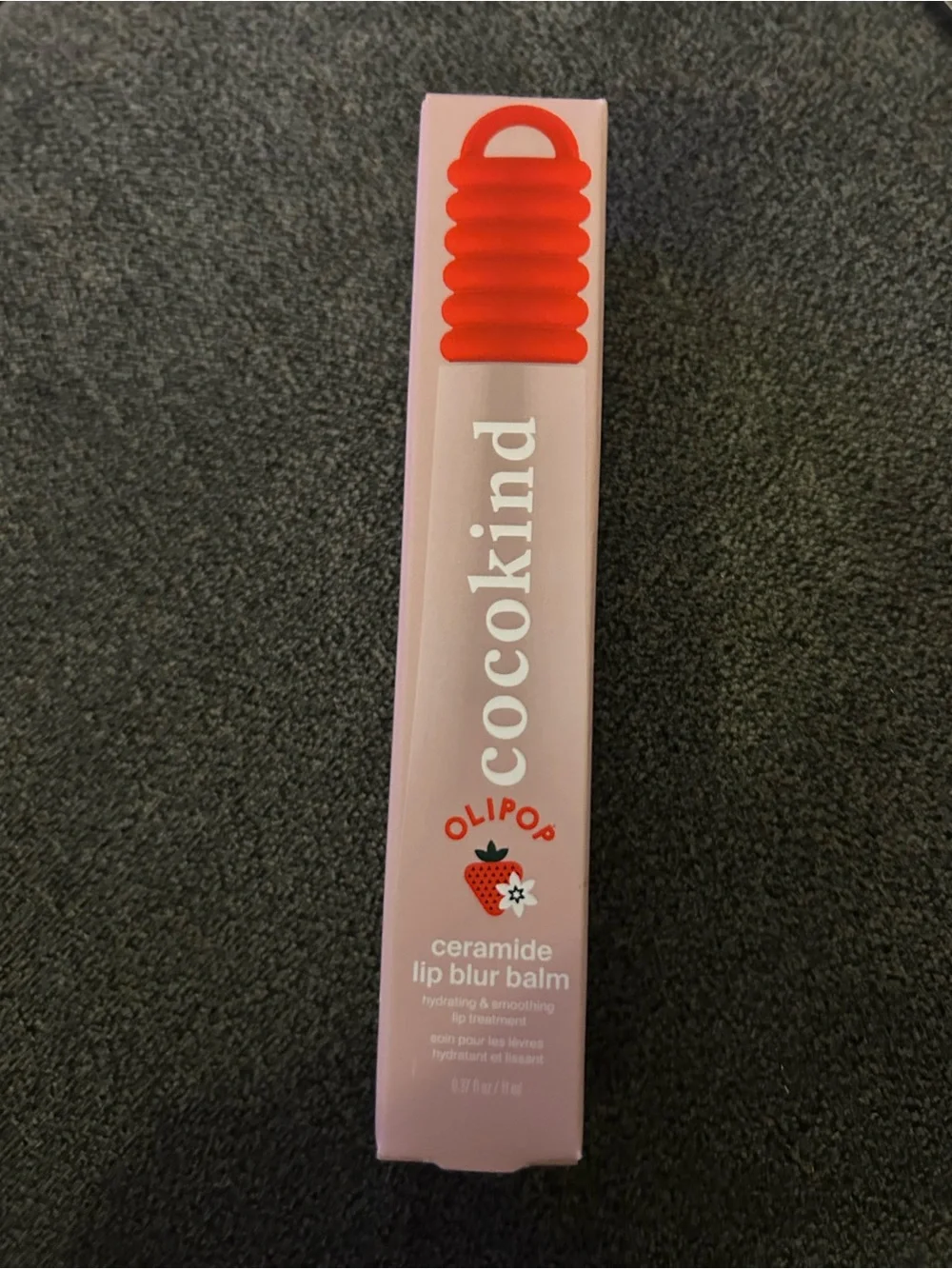 NEW Cocokind Olipop Ceramide Lip Blur Balm - Strawberry Vanilla